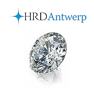 HRD Certified Natural Diamond Kt. 0,46 Color H Clarity VVS2