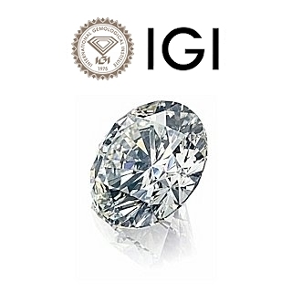 IGI Certified Natural Diamond Kt. 1,20 Color G Clarity Vs2