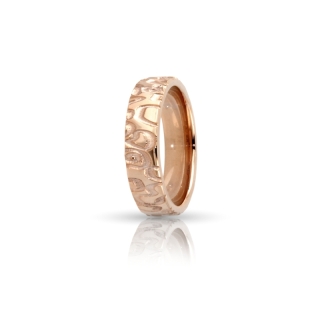 Rose Gold Engagement Ring Mod. Nairobi mm. 5