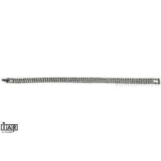 Brass 3 Wires Tennis Bracelet 18 cm. - Coll. Wedding Luxury 