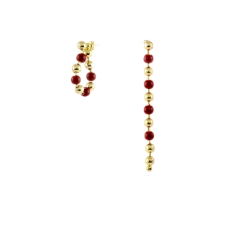 UNOAERRE - Gold Bronze Earrings 