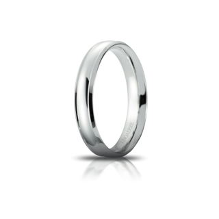 UNOAERRE Wedding Ring in 18k White Gold mod. Orion