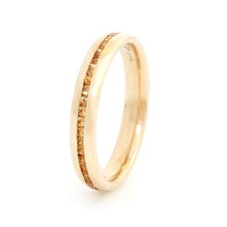 Rose Gold Wedding Ring Mod. Boreale