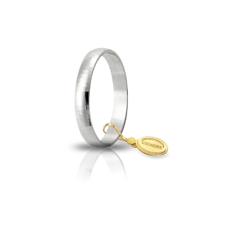 UNOAERRE 18Kt White Gold Engagement Ring mod. Iris