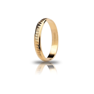 UNOAERRE 18Kt Yellow Gold Engagement Ring Mod. Margherita