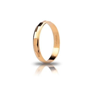 UNOAERRE 18Kt Yellow Gold Engagement Ring Mod. Viola
