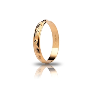 UNOAERRE 18Kt Yellow Gold Engagement Ring Mod. Verbena