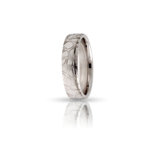 925 Silver Engagement Ring 925 Mod. Madacascar mm. 5
